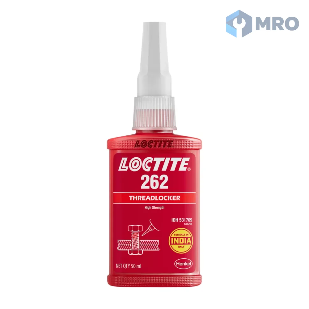 Loctite 262 50ML น้ำยาล็อคเกลียว แรงยึดสูง (สีแดง) 50 มล.