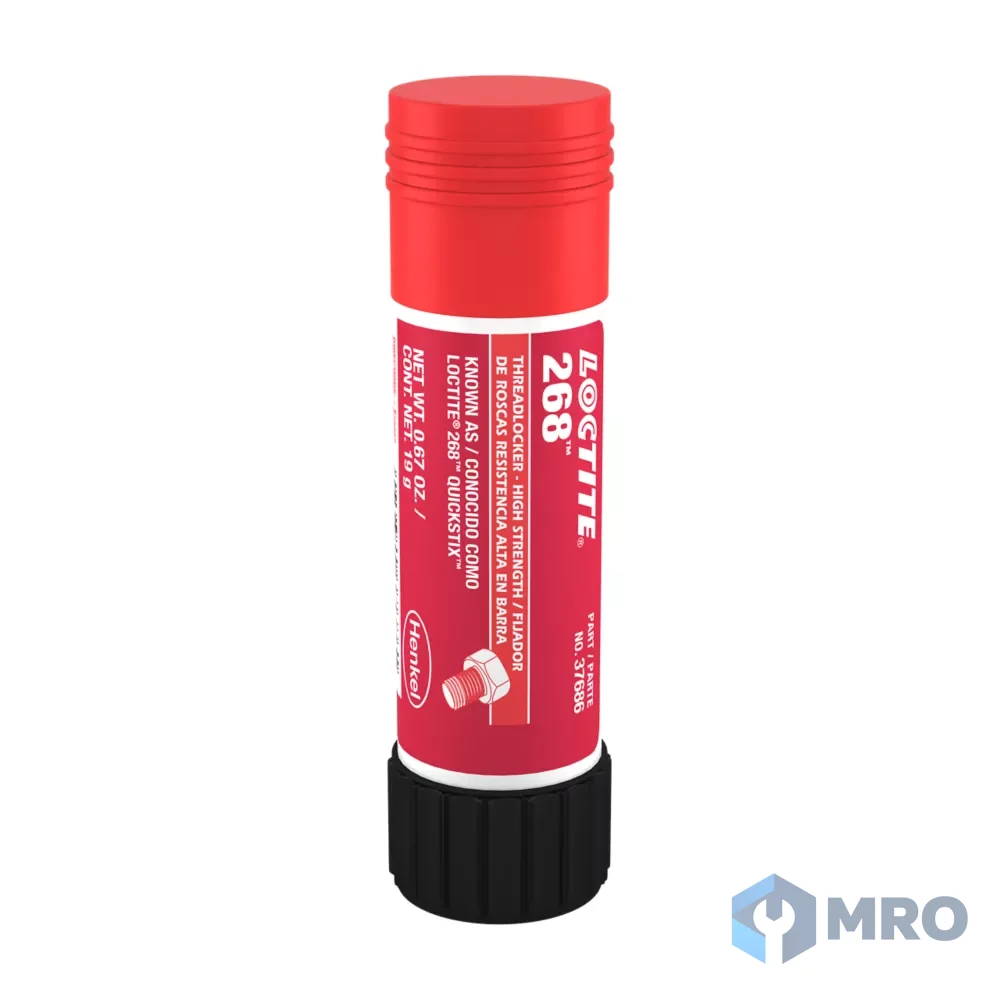 Loctite 268 19G น้ำยาล็อคเกลียวแบบแท่ง Loctite 268 แรงยึดสูง สีแดง (19 กรัม)
