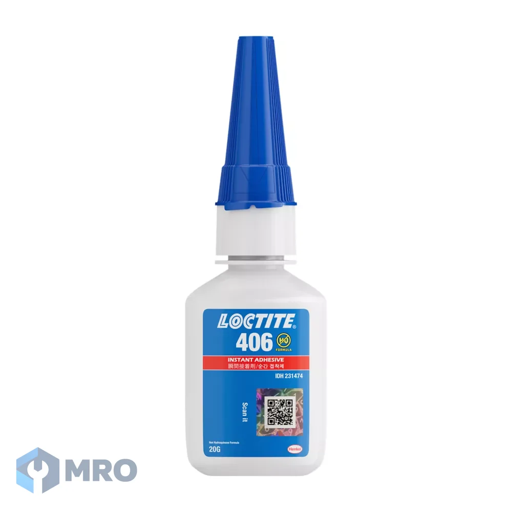 Loctite 406 20G กาวร้อน สำหรับพลาสติกและยาง 20 ก.