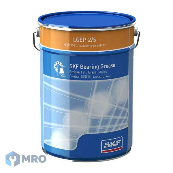 SKF LGEP 2/5 จาระบีลูกปืนรับแรงกดสูง (EP) SKF LGEP 2 (กระป๋อง 5 กก.)