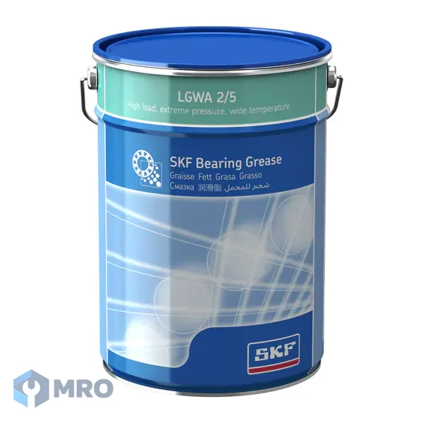 SKF LGWA 2/5 จาระบีลูกปืนทนความร้อน-รับแรงกด SKF LGWA 2 (กระป๋อง 5 กก.)