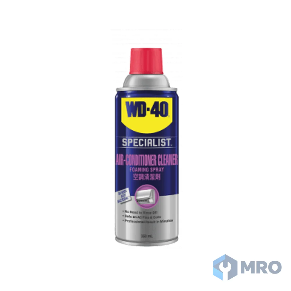 WD-40 SPECIALIST AIR CON CLEANER 331ML สเปรย์โฟมล้างแอร์ WD-40 Specialist (ล้างคอยล์เย็น-ครีบระบายความร้อน)