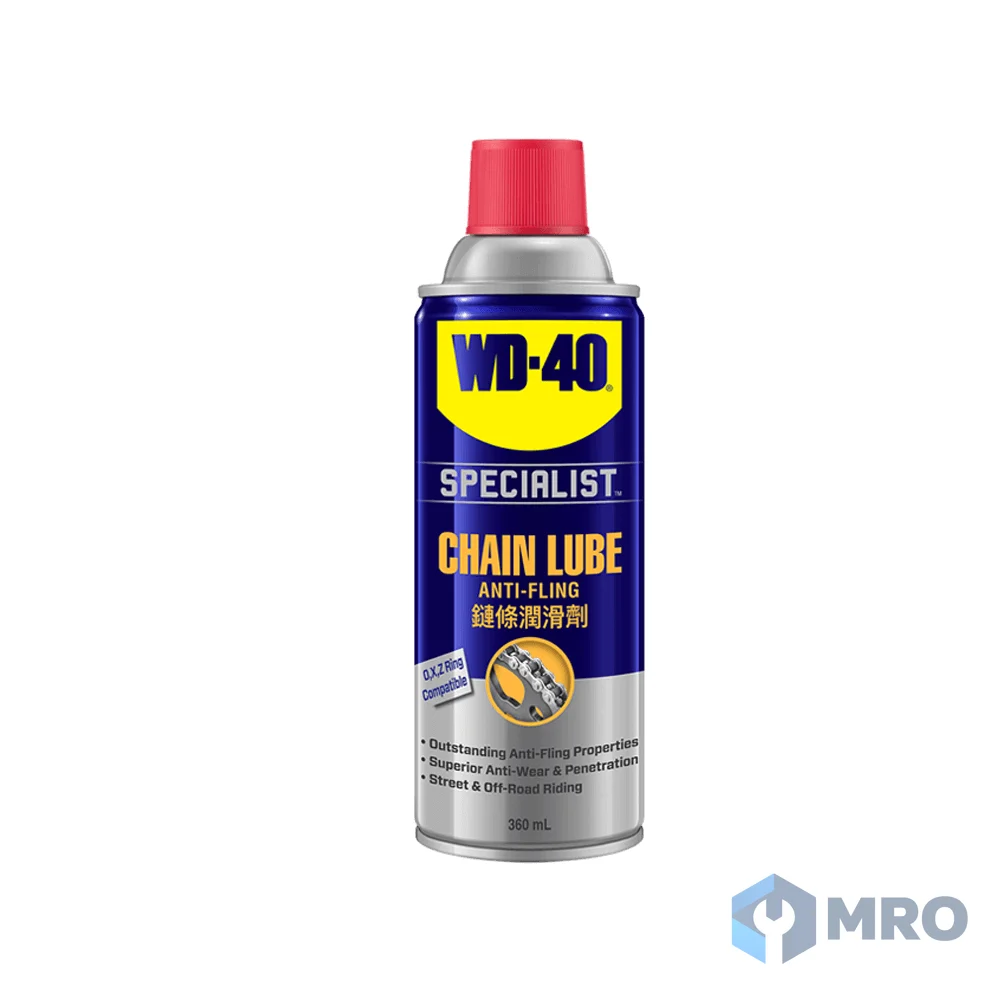 WD-40 SPECIALIST CHAIN LUBE 360ML สเปรย์หล่อลื่นโซ่ WD-40 Specialist 360 มล.