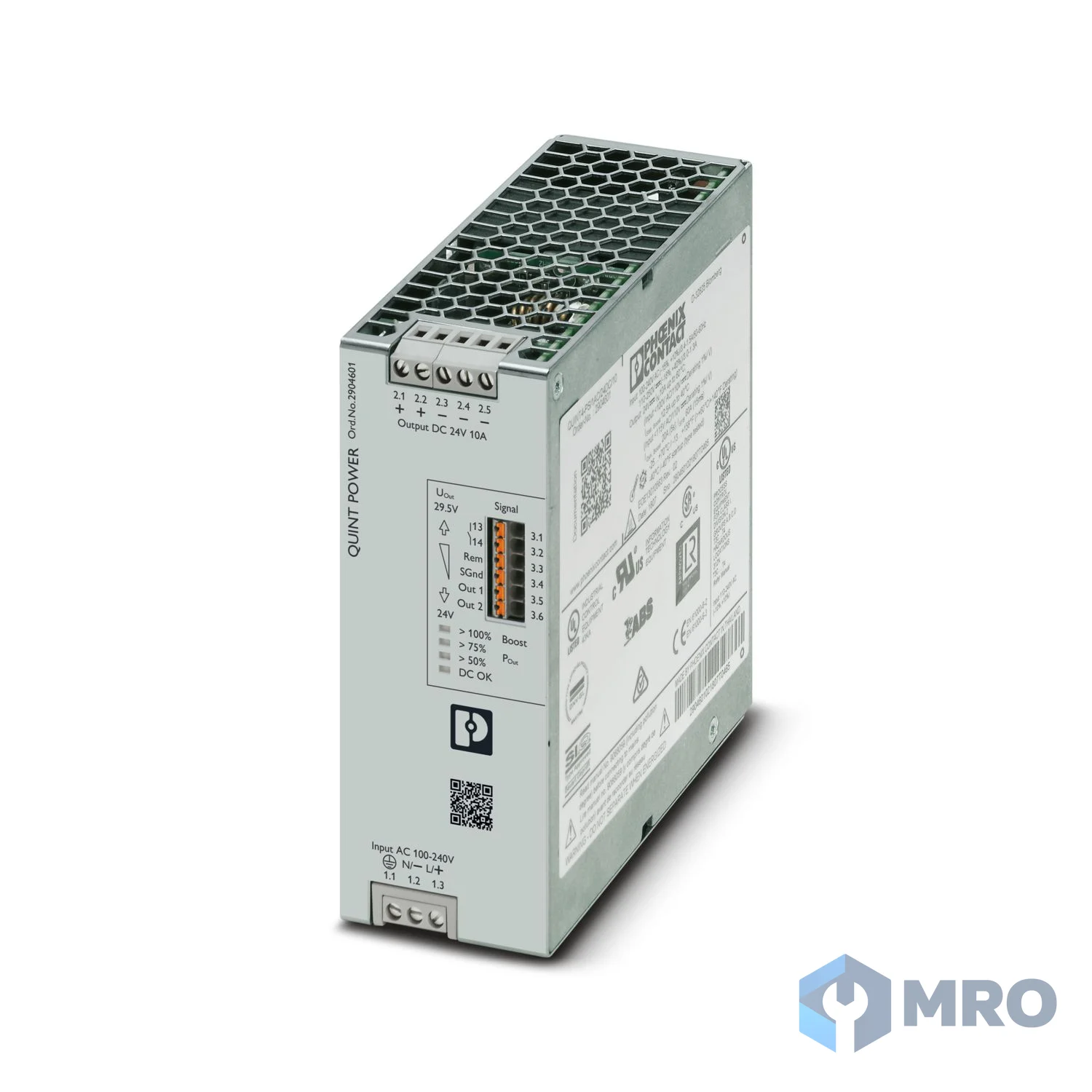 Phoenix Contact 2904601 พาวเวอร์ซัพพลาย DIN Rail Phoenix Contact 2904601