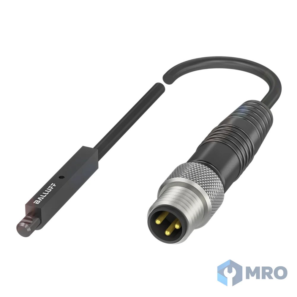Balluff BMF0043 เซนเซอร์แม่เหล็กสำหรับกระบอกลมขนาดเล็ก Balluff BMF0043 (ใช้ขายึด BMF 303-HW, PNP NO, หัวต่อ M8)