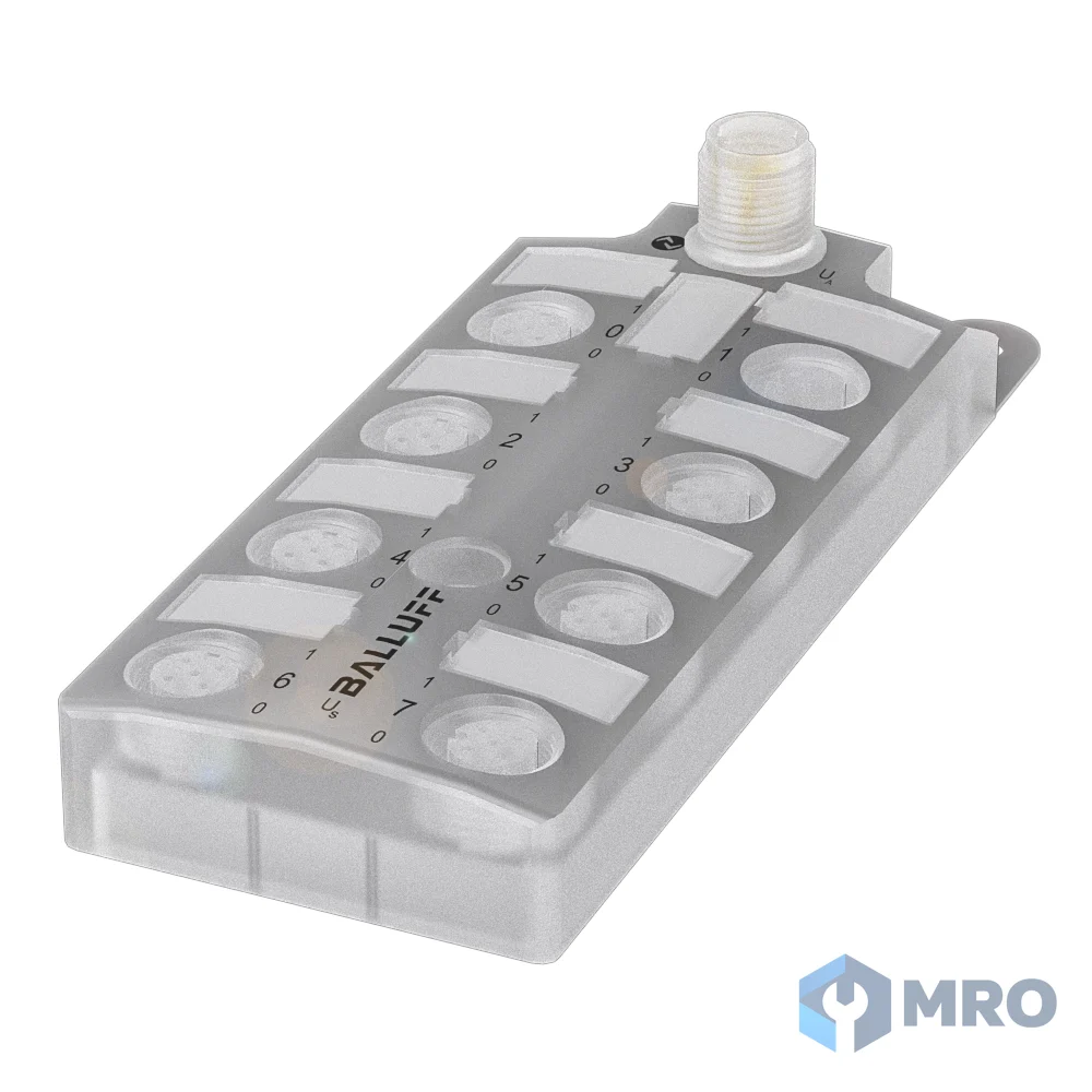 Balluff BNI005L IO-Link ฮับ Balluff BNI005L (อินพุต/เอาต์พุตดิจิทัล 16 จุด, 8 พอร์ต M12, IP67)