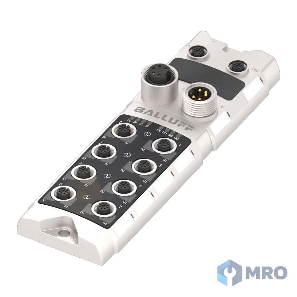 Balluff BNI00FW IO-Link มาสเตอร์ Balluff BNI00FW (PROFINET, 8 พอร์ต IO-Link, IP67)