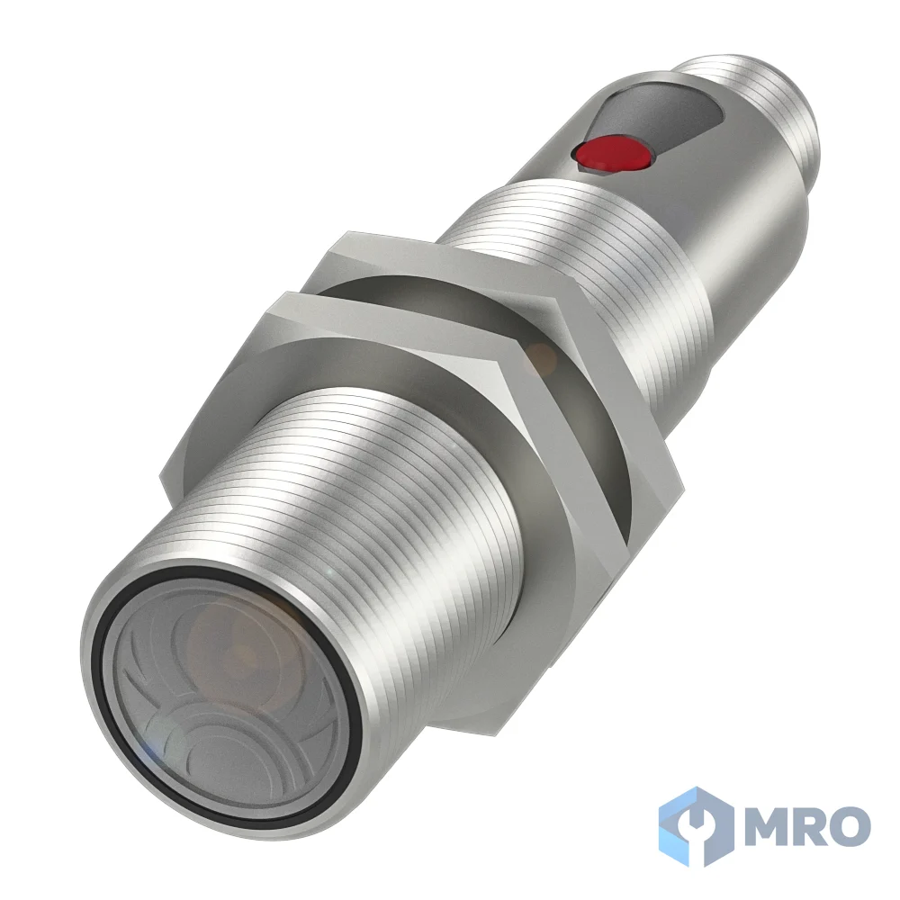 Balluff BOS01UA เซนเซอร์ตรวจจับวัตถุแบบสะท้อนวัตถุ Balluff BOS01UA (M18, ระยะ 500 มม., PNP NO/NC, IO-Link, หัวต่อ M12)