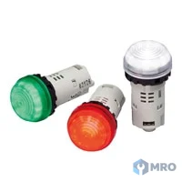 IDEC AP22M-2Q4R ไพลอตแลมป์ LED IDEC AP22M-2Q4R Ø22 มม. 24VDC สีแดง IP66