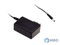 Mean Well GST18U24-P1J อะแดปเตอร์พาวเวอร์ซัพพลาย Mean Well GST18U24-P1J (24VDC 0.75A 18W, หัว 5.5/2.1 มม.)