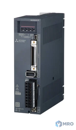 Mitsubishi Electric MR-JE-20A เซอร์โวแอมป์ Mitsubishi MR-JE-20A (200 W, 200–240 VAC, อินเตอร์เฟซทั่วไป)