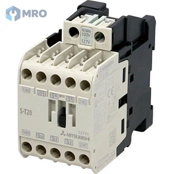 Mitsubishi Electric S-T20 แมกเนติกคอนแทคเตอร์ Mitsubishi S-T20 (คอยล์ 220 VAC, มอเตอร์ 7.5 kW 380V)