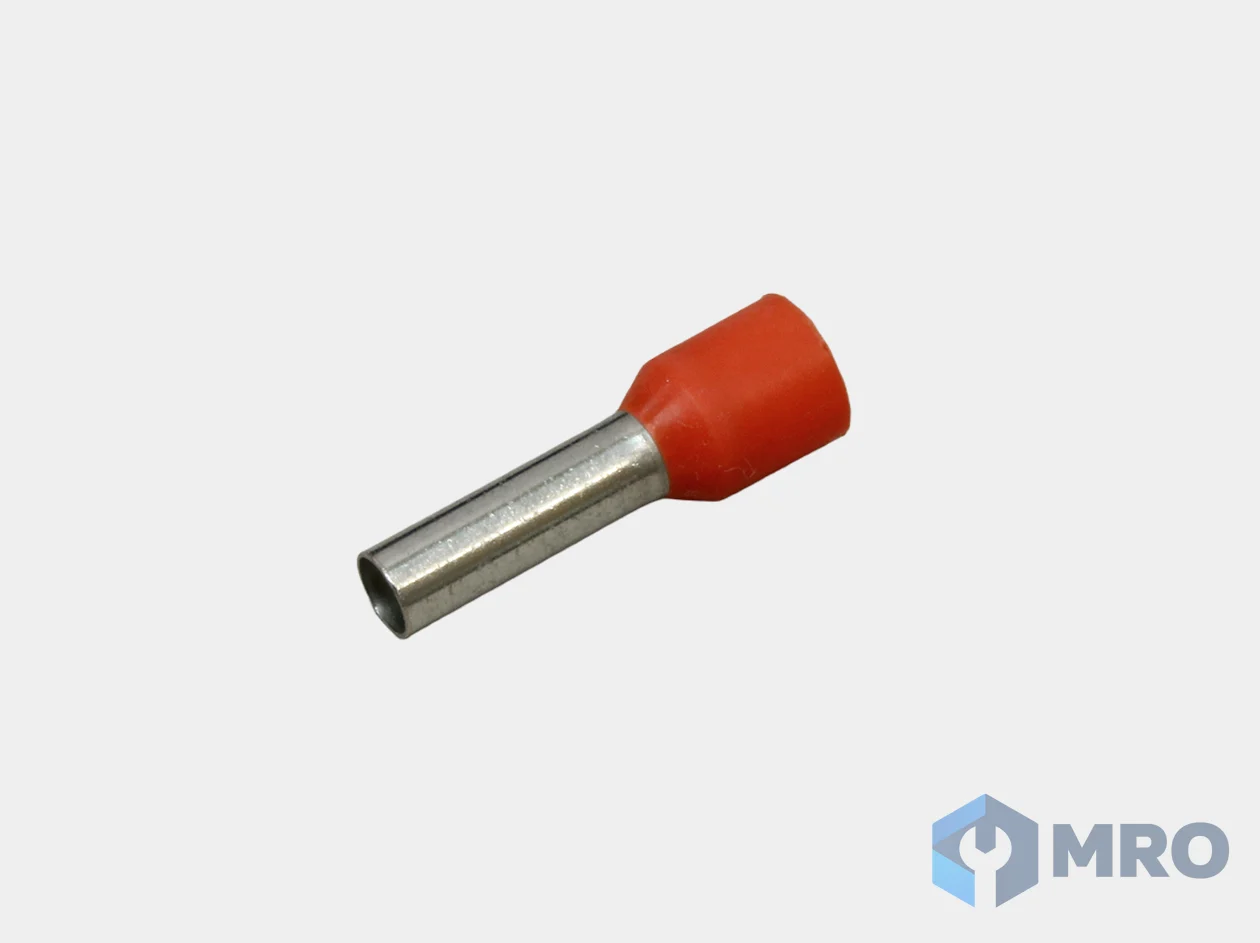 Nichifu NF 2.5-12 GRY หางปลาเข็มหุ้มฉนวน (เฟอร์รูล) Nichifu NF 2.5-12 2.5 ตร.มม. สีเทา (แพ็ก 200 ตัว)
