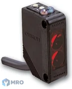 Omron E3Z-T61 2M เซนเซอร์ตาแมว Omron E3Z-T61 แบบลำแสงตรง (ระยะ 15 ม., NPN, 12–24VDC, สาย 2 ม., ชุดตัวส่ง+ตัวรับ)