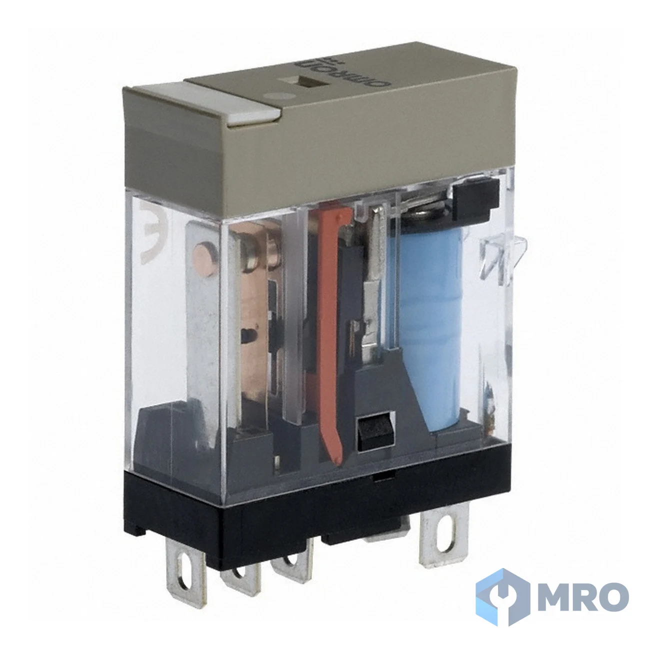 Omron G2R-1-SND DC24(S) รีเลย์ Omron G2R-1-SND คอยล์ 24VDC 1 คอนแทค 10A มีไฟ LED และไดโอด