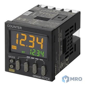 Omron H7CX-AWS-N เคาน์เตอร์ดิจิตอล Omron H7CX-AWS-N (6 หลัก, ตั้งค่า 2 ระดับ, 100–240VAC, ขั้วขันสกรู)