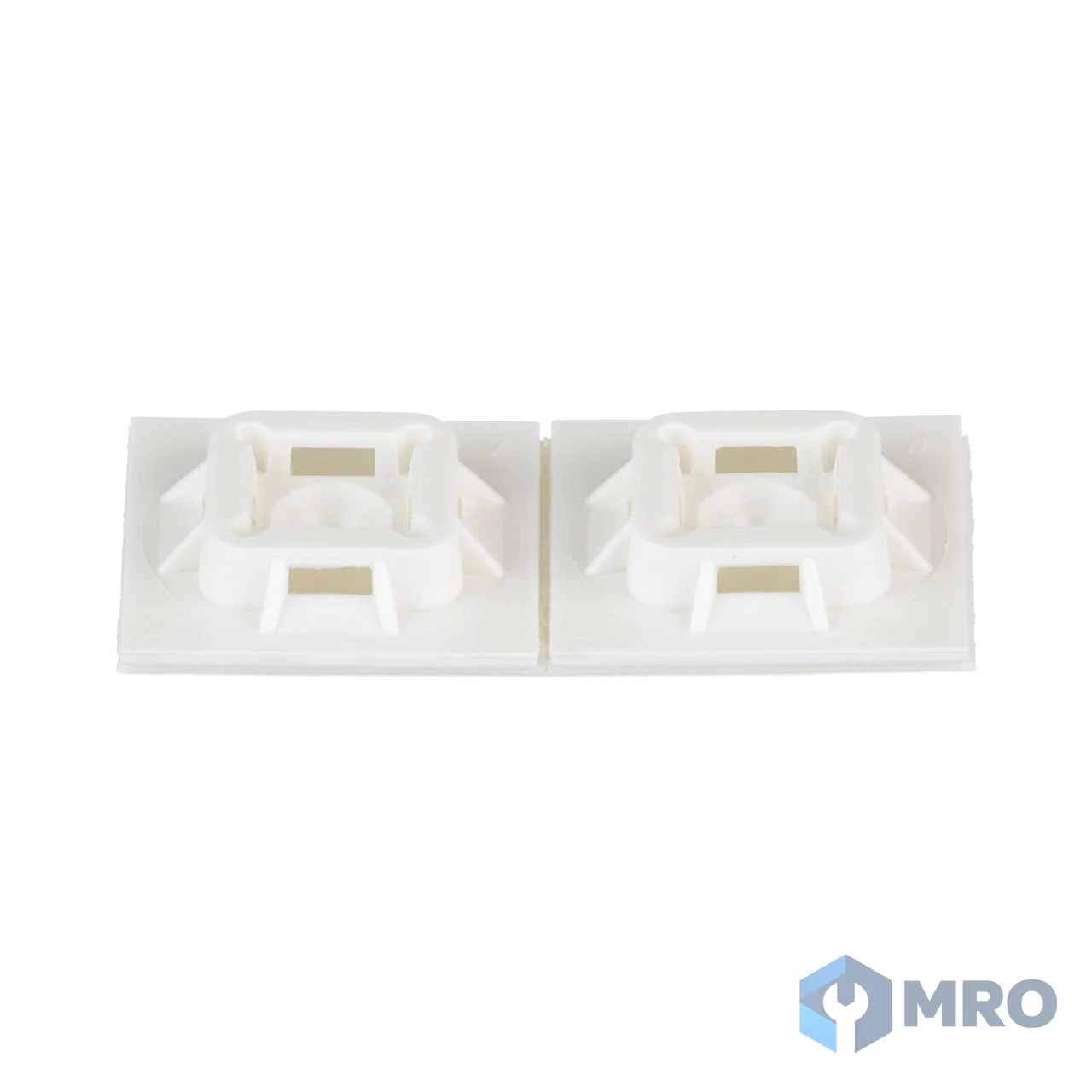 Panduit ABM100-A-C ฐานกาวยึดเคเบิลไทร์ 4 ทาง Panduit 25.4 มม. สีขาว (ถุง 100 ชิ้น)