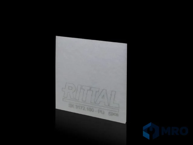 Rittal SK 3172.100 แผ่นกรองฝุ่นพัดลมตู้ Rittal SK 3172.100 ขนาด 221x221 มม. (แพ็ก 5 แผ่น)