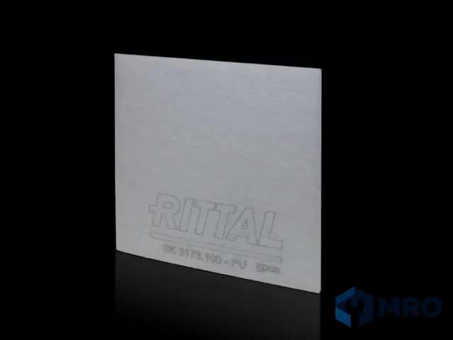 Rittal SK 3173.100 แผ่นกรองฝุ่นพัดลมตู้ Rittal SK 3173.100 ขนาด 289x289 มม. (แพ็ก 5 แผ่น)