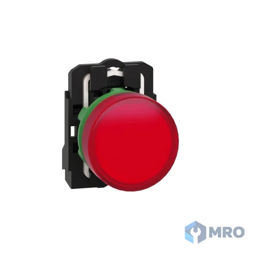Schneider Electric XB5AVM4 ไฟแสดงสถานะ LED Schneider XB5AVM4 (สีแดง, 230–240 VAC, 22 มม.)