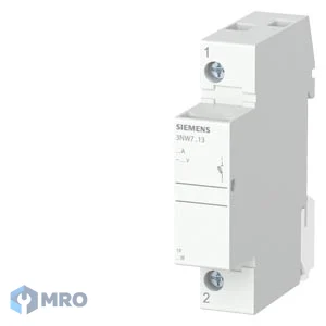 Siemens 3NW7013 กระบอกฟิวส์ Siemens 3NW7013 สำหรับฟิวส์ 10x38 มม. 1 โพล 32A ติดราง DIN