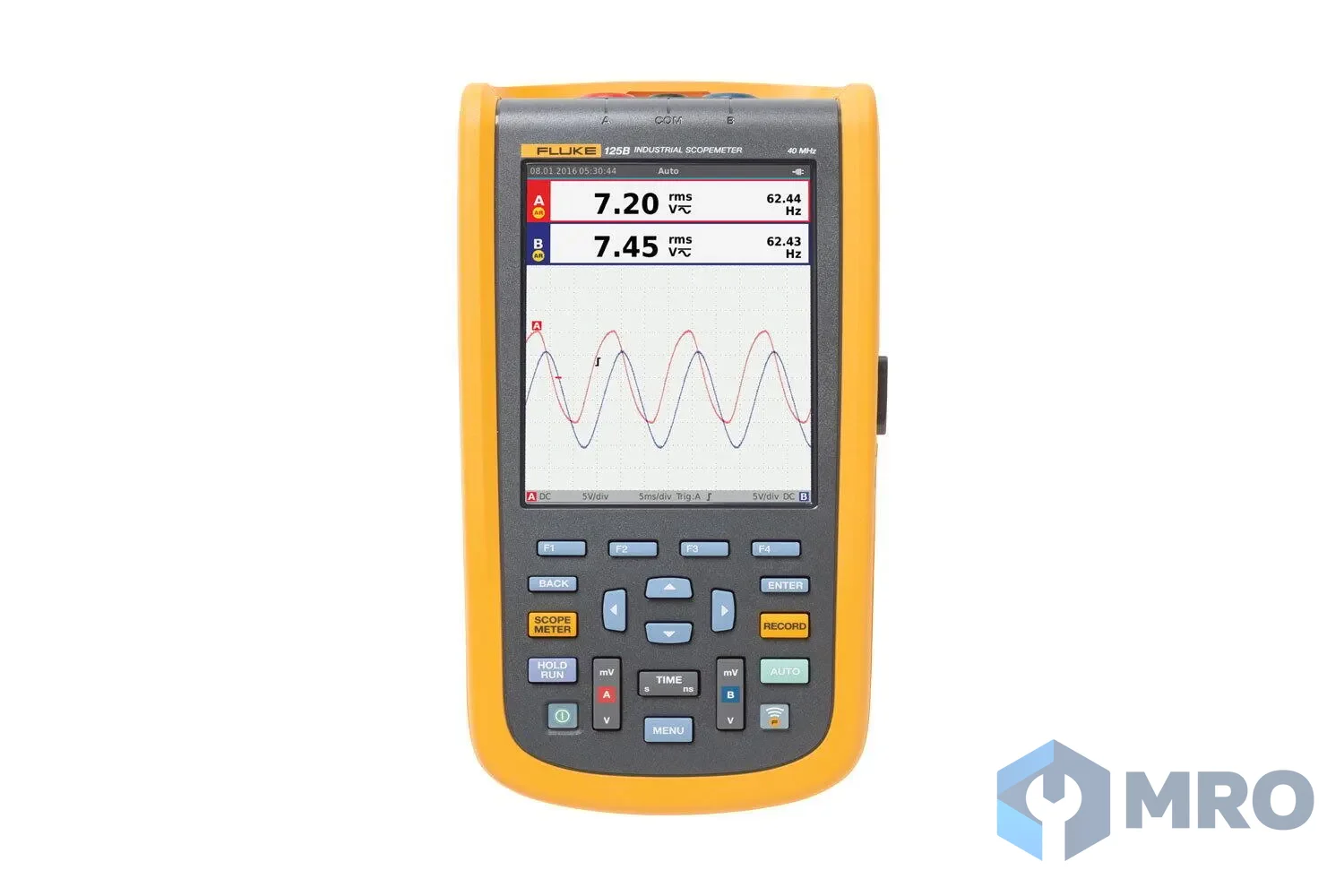 Fluke 124B/INT/S สโคปมิเตอร์ Fluke 124B/INT/S