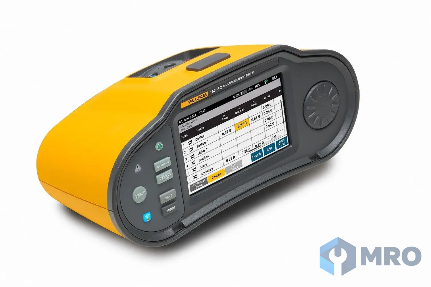 Fluke 1672 FTT เครื่องทดสอบไฟฟ้า Fluke 1672 FTT