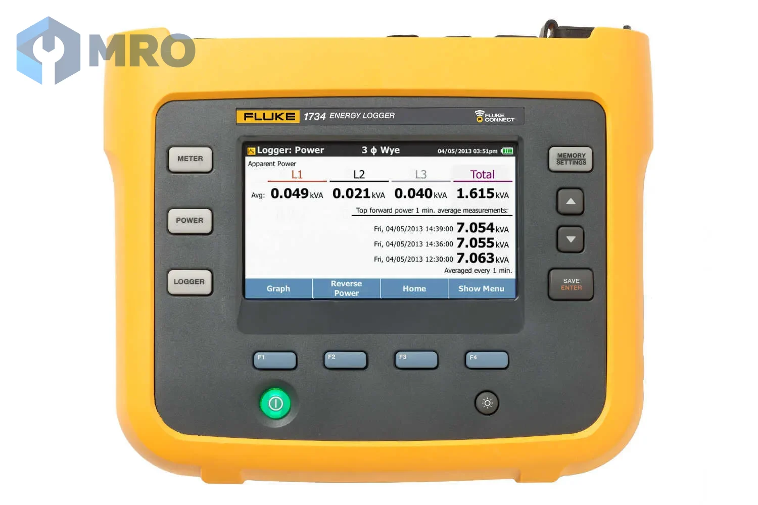 Fluke 1732/EUS เครื่องวิเคราะห์คุณภาพไฟฟ้า Fluke 1732/EUS