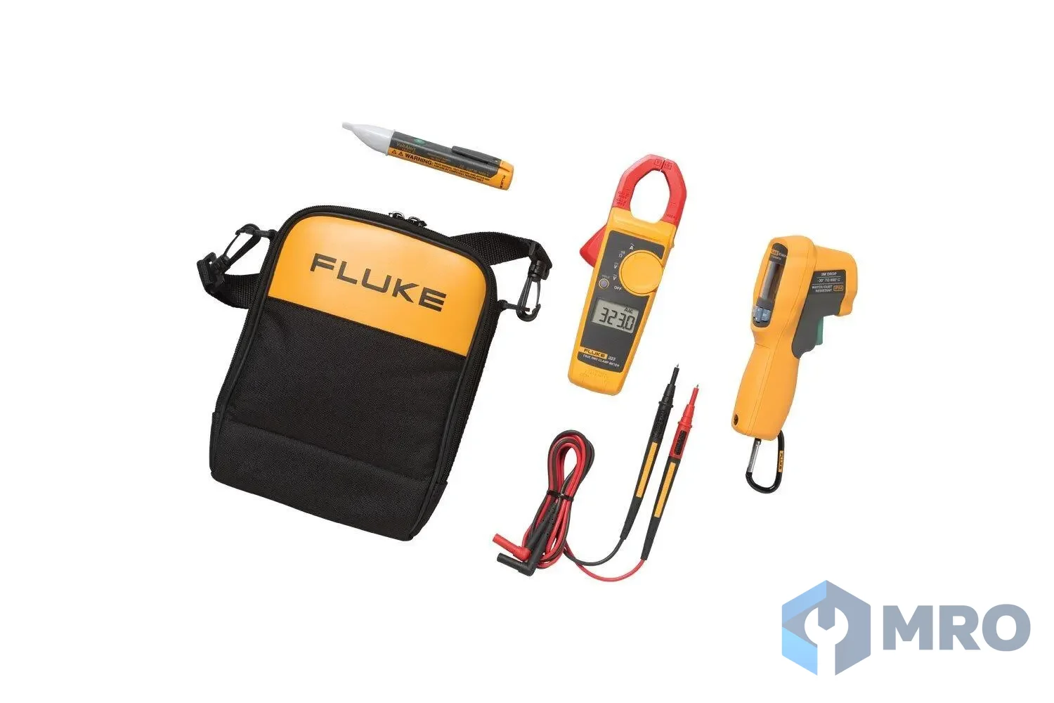Fluke 62 MAX+/323/1AC Kit เทอร์โมมิเตอร์ Fluke 62 MAX+/323/1AC Kit