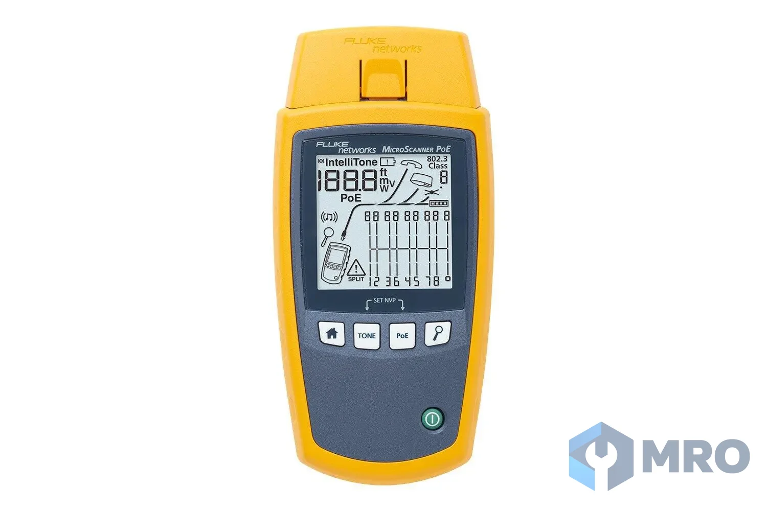 Fluke MS-POE-IE เครื่องทดสอบสายแลน/เครือข่าย Fluke MS-POE-IE