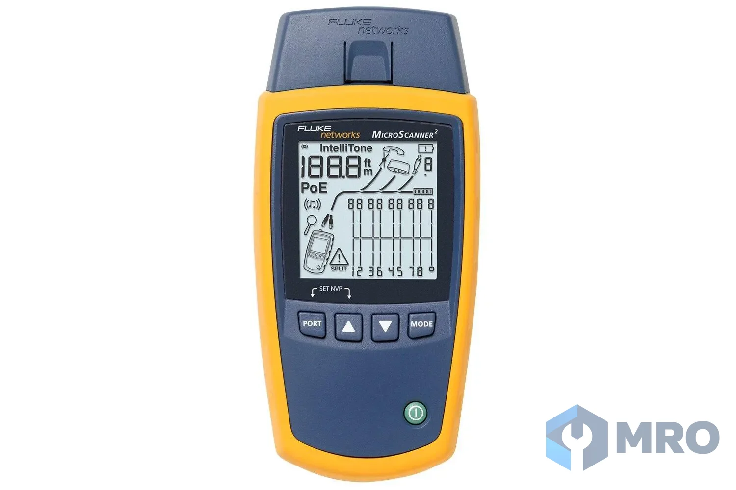 Fluke MS2-100 เครื่องทดสอบสายแลน/เครือข่าย Fluke MS2-100