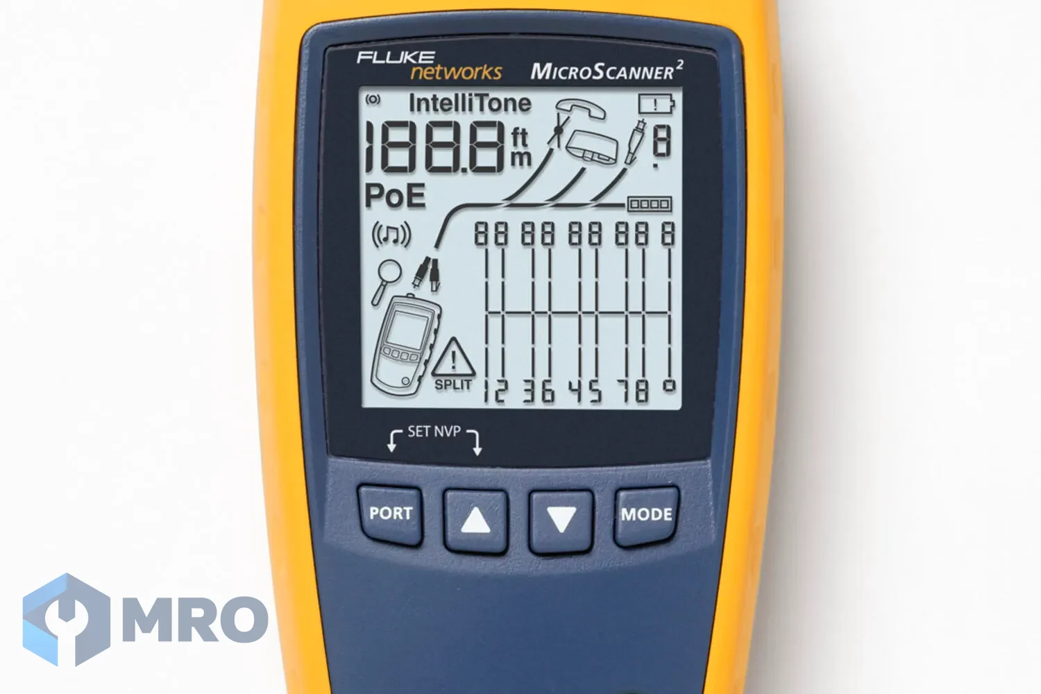 Fluke MS2-100-IE เครื่องทดสอบสายแลน/เครือข่าย Fluke MS2-100-IE