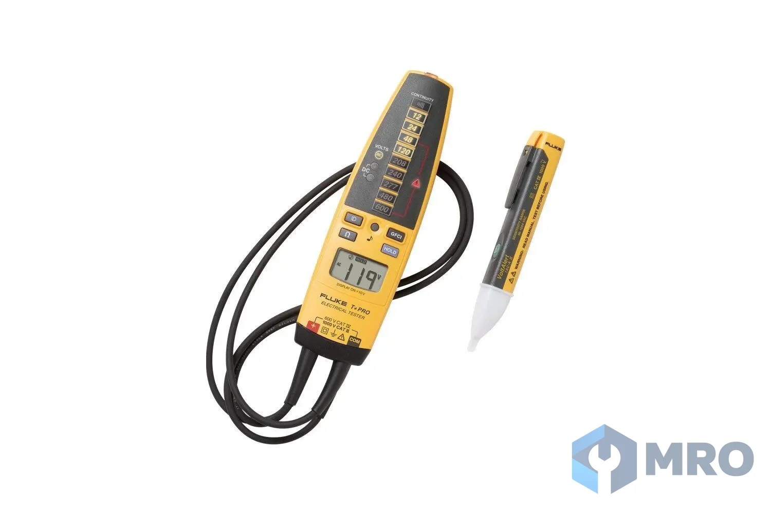 Fluke T+PRO-1AC Kit เครื่องทดสอบไฟฟ้า Fluke T+PRO-1AC Kit