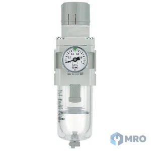 SMC AW30-03BG-D ชุดกรองลมพร้อมเรกูเลเตอร์ 3/8" พร้อมเกจ