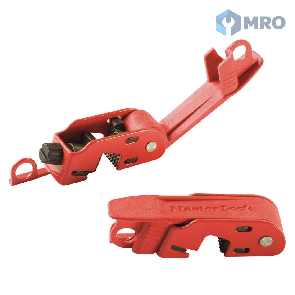 Master Lock 493B ตัวล็อกเบรกเกอร์ Master Lock 493B Grip Tight (ก้านโยกมาตรฐาน 1–2 โพล 120/240 V)