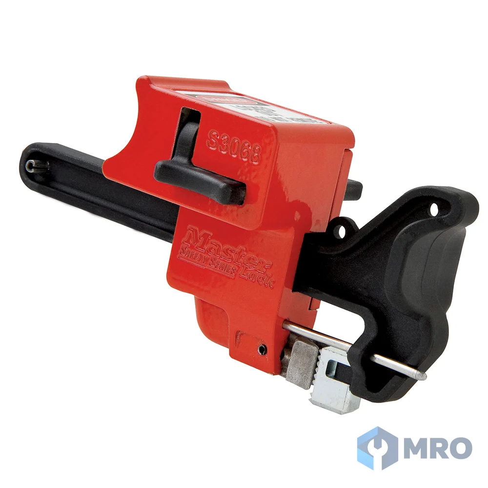 Master Lock S3068 ตัวล็อกบอลวาล์ว Master Lock S3068 Seal Tight แบบหนีบด้ามจับ (วาล์ว 6–101 มม.)