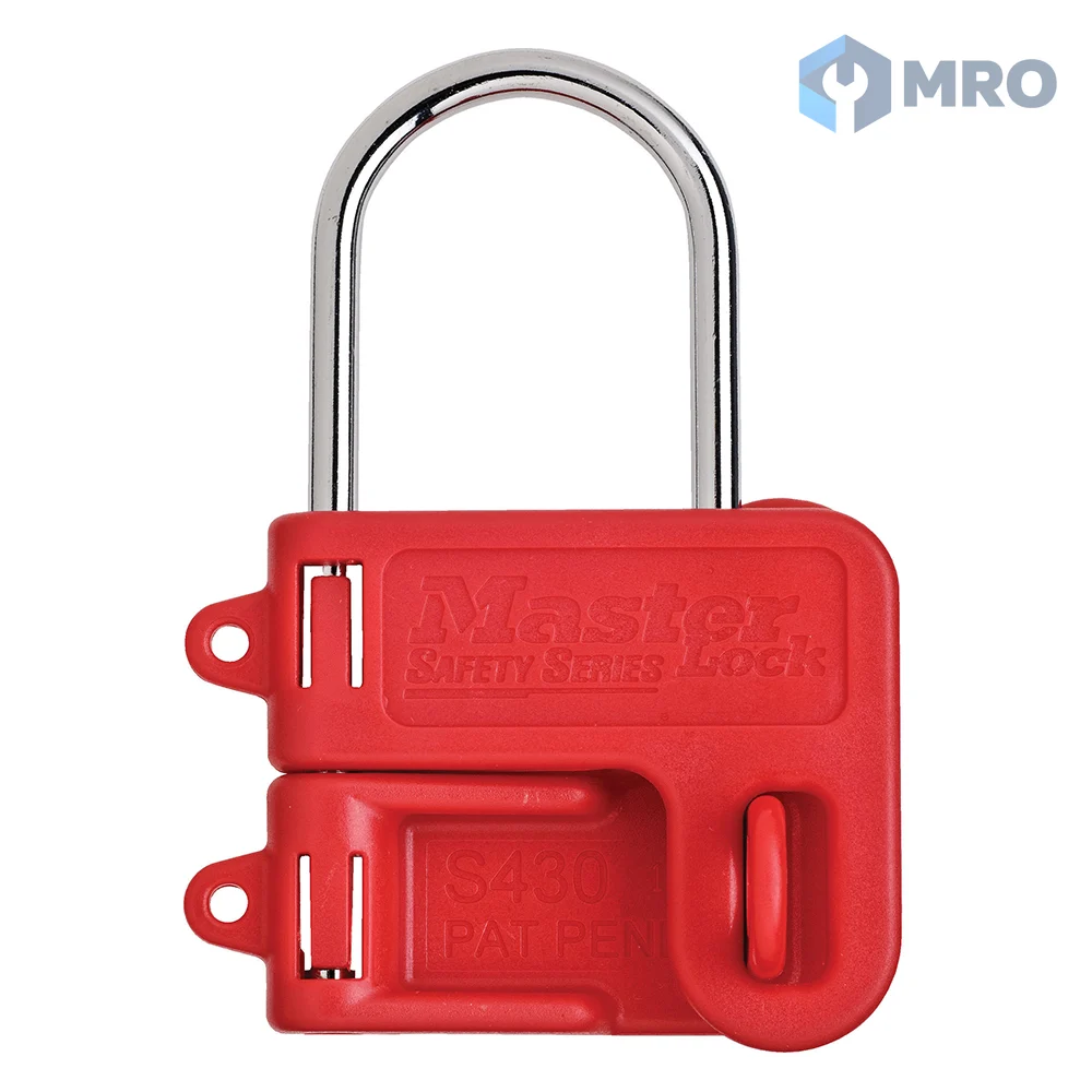 Master Lock S430 ห่วงล็อก Master Lock S430 ห่วงเหล็ก 4 มม. (ปากห่วง 25 มม., ล็อกได้ 2 คน)