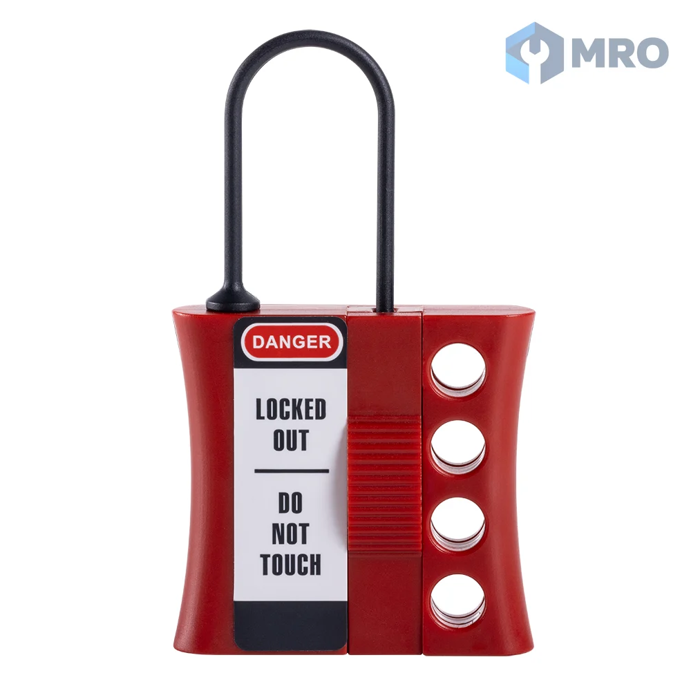 Master Lock S442 ห่วงล็อกพลาสติกไม่นำไฟฟ้า Master Lock S442 (ห่วง 3 มม., ล็อกได้ 4 คน)