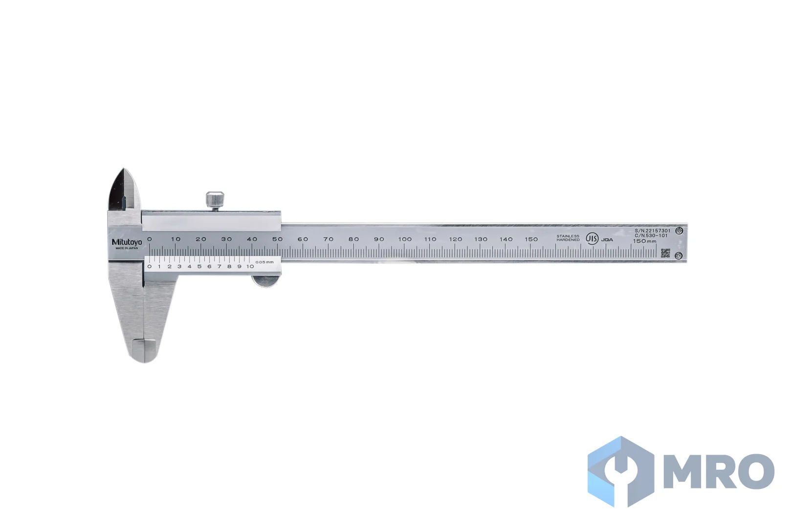 Mitutoyo 530-101 เวอร์เนียคาลิปเปอร์ Mitutoyo 530-101 (0–150 มม. ละเอียด 0.05 มม.)