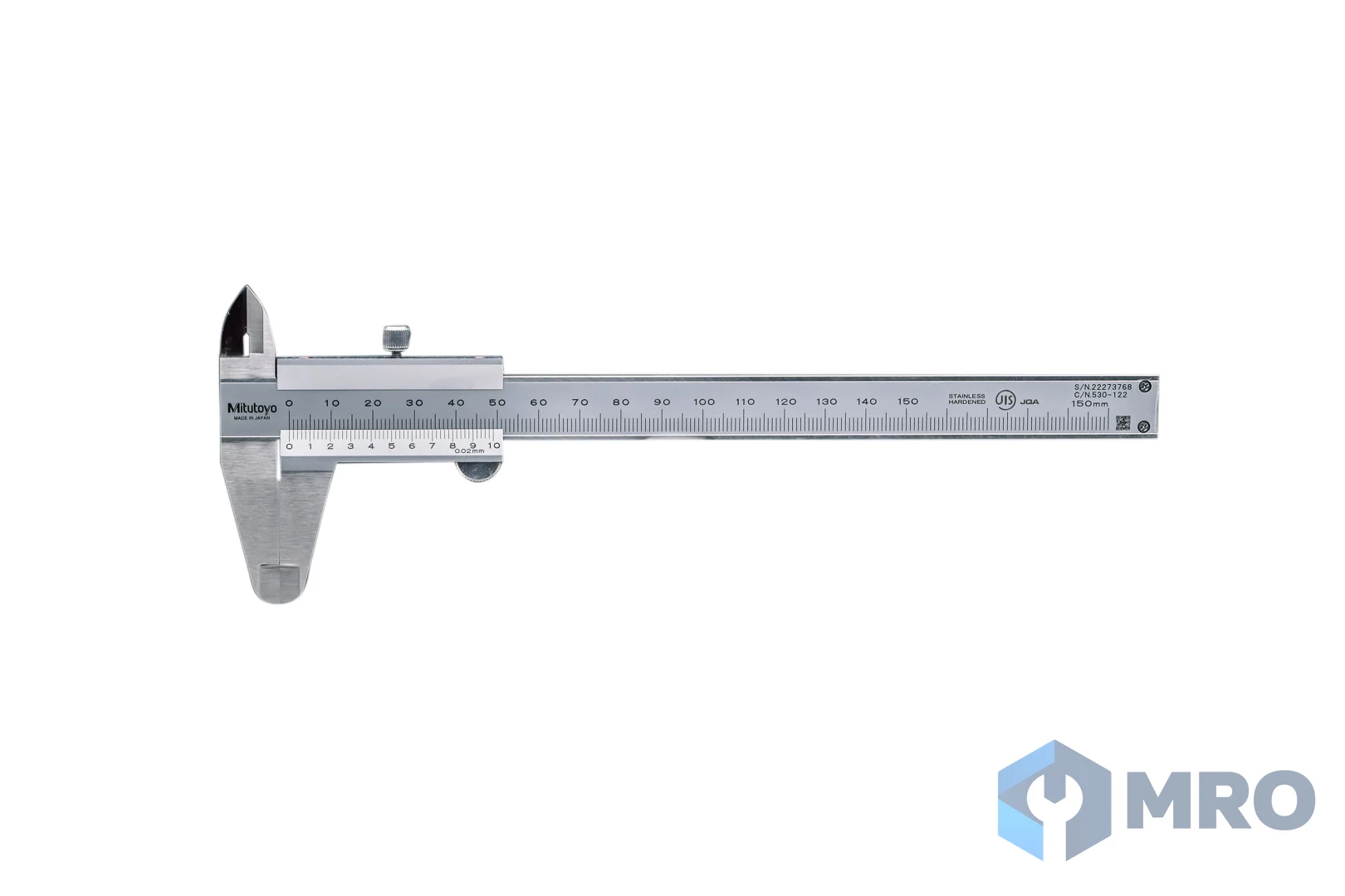 Mitutoyo 530-122 เวอร์เนียคาลิปเปอร์ Mitutoyo 530-122 (0–150 มม. ละเอียด 0.02 มม.)