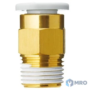 SMC KQ2H08-01AS ข้อต่อตรงเกลียวนอก SMC KQ2H08-01AS (ท่อ 8 มม. × R1/8)