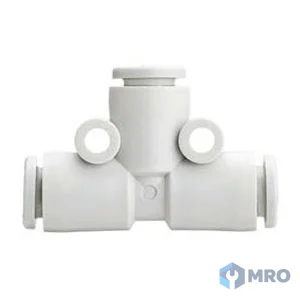 SMC KQ2T06-00A ข้อต่อสามทาง (T) SMC KQ2T06-00A (ท่อ 6 มม.)