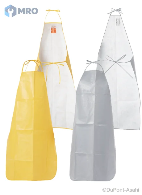 DuPont CPA30LO ผ้ากันเปื้อนกันสารเคมี DuPont Tychem C CPA30LO สีเหลือง
