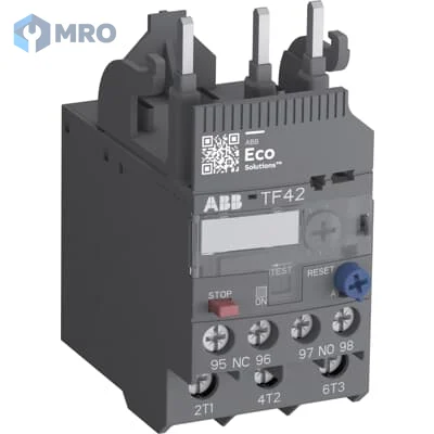 ABB TF42-13 โอเวอร์โหลดรีเลย์ ABB TF42-13 ปรับตั้ง 10–13 A สำหรับคอนแทคเตอร์ AF