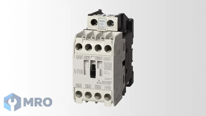 Mitsubishi Electric S-T10 แมกเนติกคอนแทคเตอร์ Mitsubishi S-T10 คอยล์ 220 VAC มอเตอร์ 4 kW 380 V (1a)