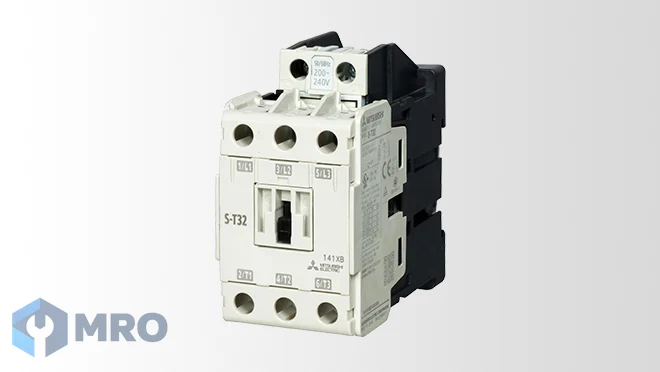 Mitsubishi Electric S-T21 แมกเนติกคอนแทคเตอร์ Mitsubishi S-T21 คอยล์ 220 VAC มอเตอร์ 11 kW 380 V (2a2b)