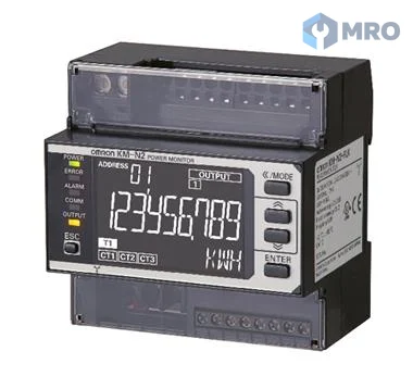Omron KM-N2-FLK พาวเวอร์มอนิเตอร์ Omron KM-N2-FLK (ราง DIN, ผ่าน CT 1/5 A, RS-485 Modbus)