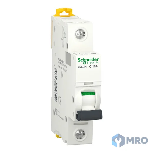 Schneider Electric A9K27116 เบรกเกอร์ลูกย่อย (MCB) Schneider iK60N 1P 16 A C-curve