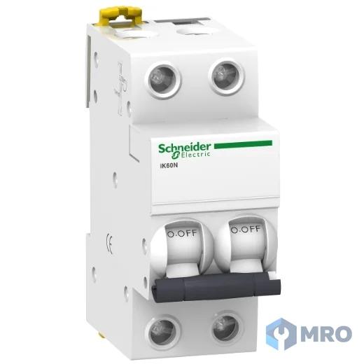 Schneider Electric A9K27216 เบรกเกอร์ลูกย่อย (MCB) Schneider iK60N 2P 16 A C-curve