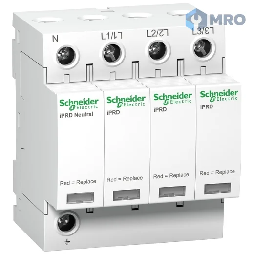 Schneider Electric A9L20601 อุปกรณ์ป้องกันไฟกระชาก (SPD) Schneider iPRD20r 3P+N Type 2